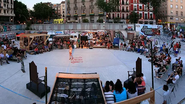 Theater in the Campo de la Cebada