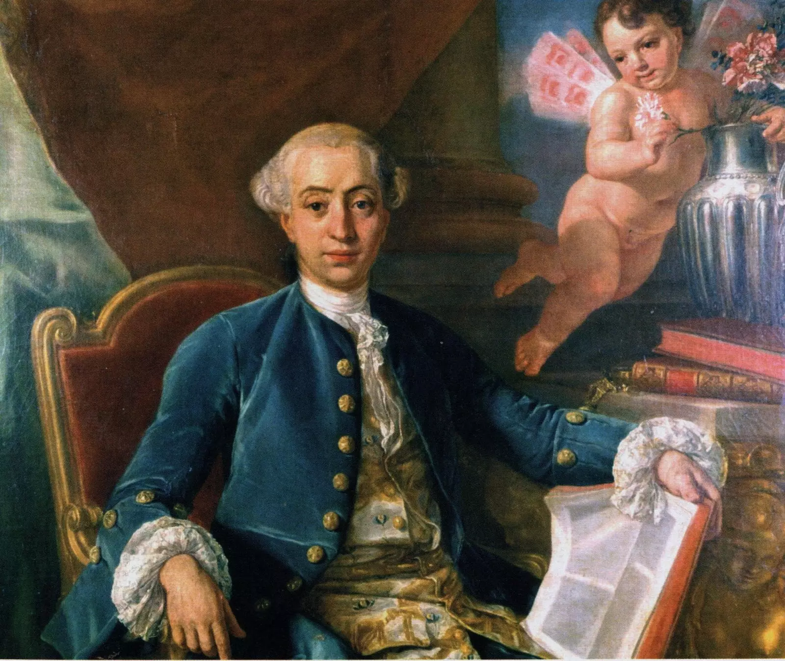 Giacomo Casanova de Anton Raphael Mengs