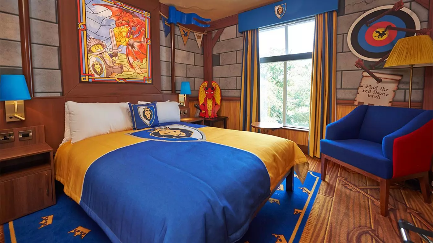 You can now sleep in a Lego castle