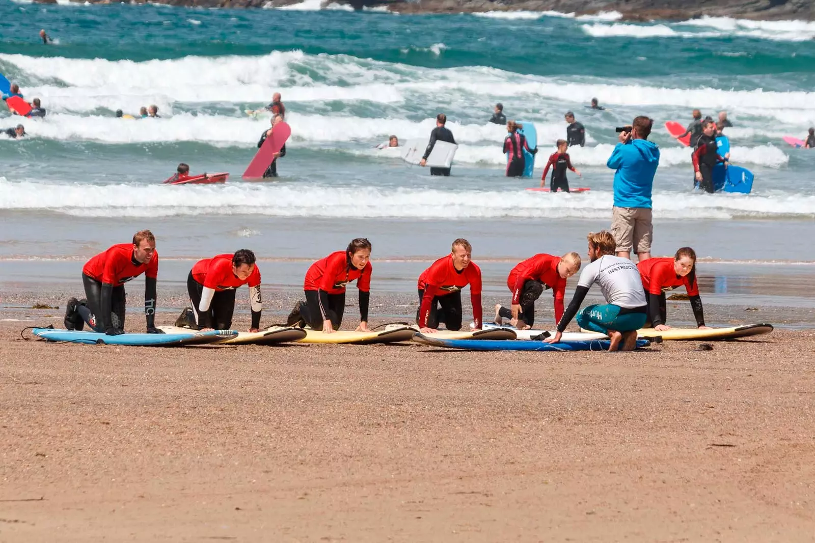 You're still wondering how they convinced you to learn to surf...