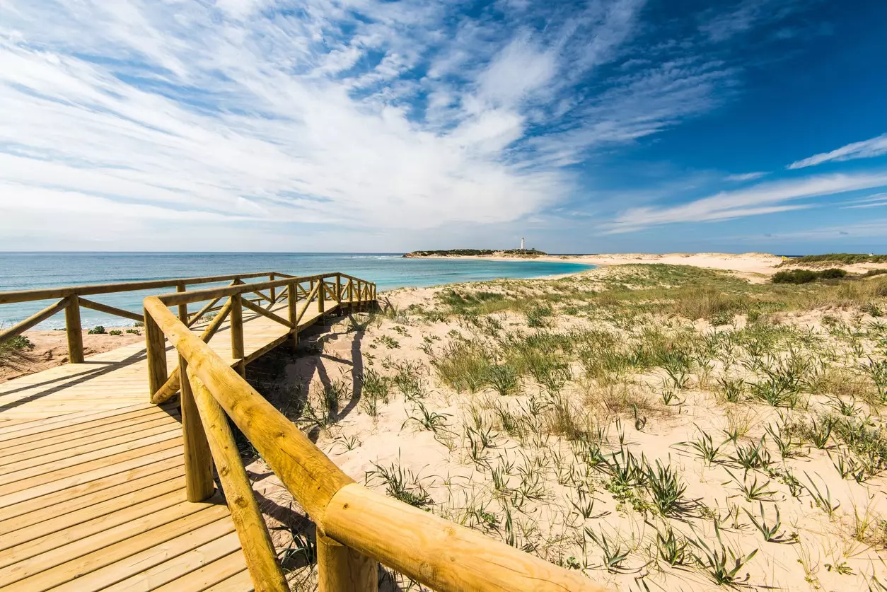 Η παραλία Zahara de los Atunes.