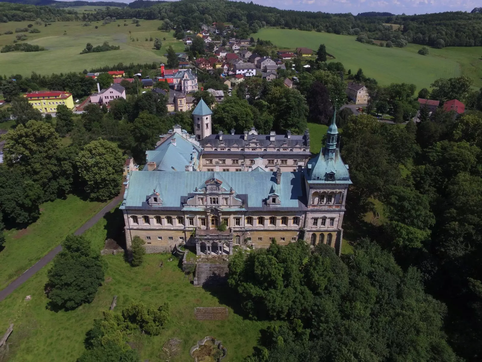 Stružn slott i Tjeckien