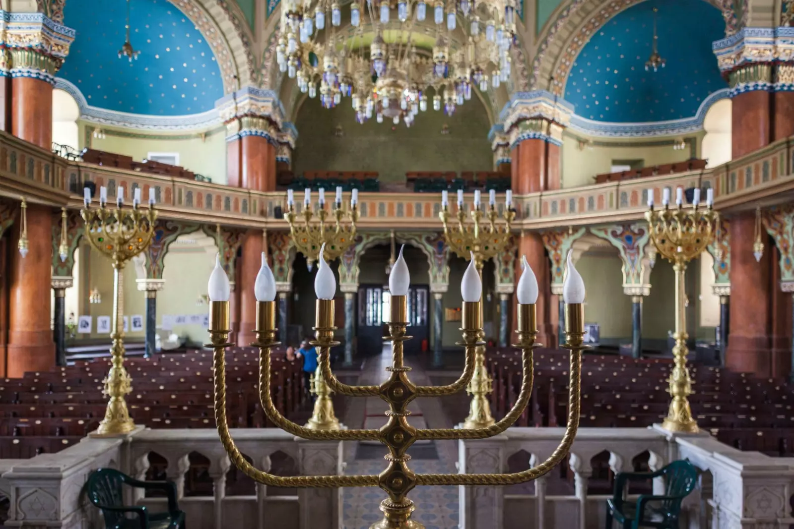 Die sephardische Synagoge der Stadt