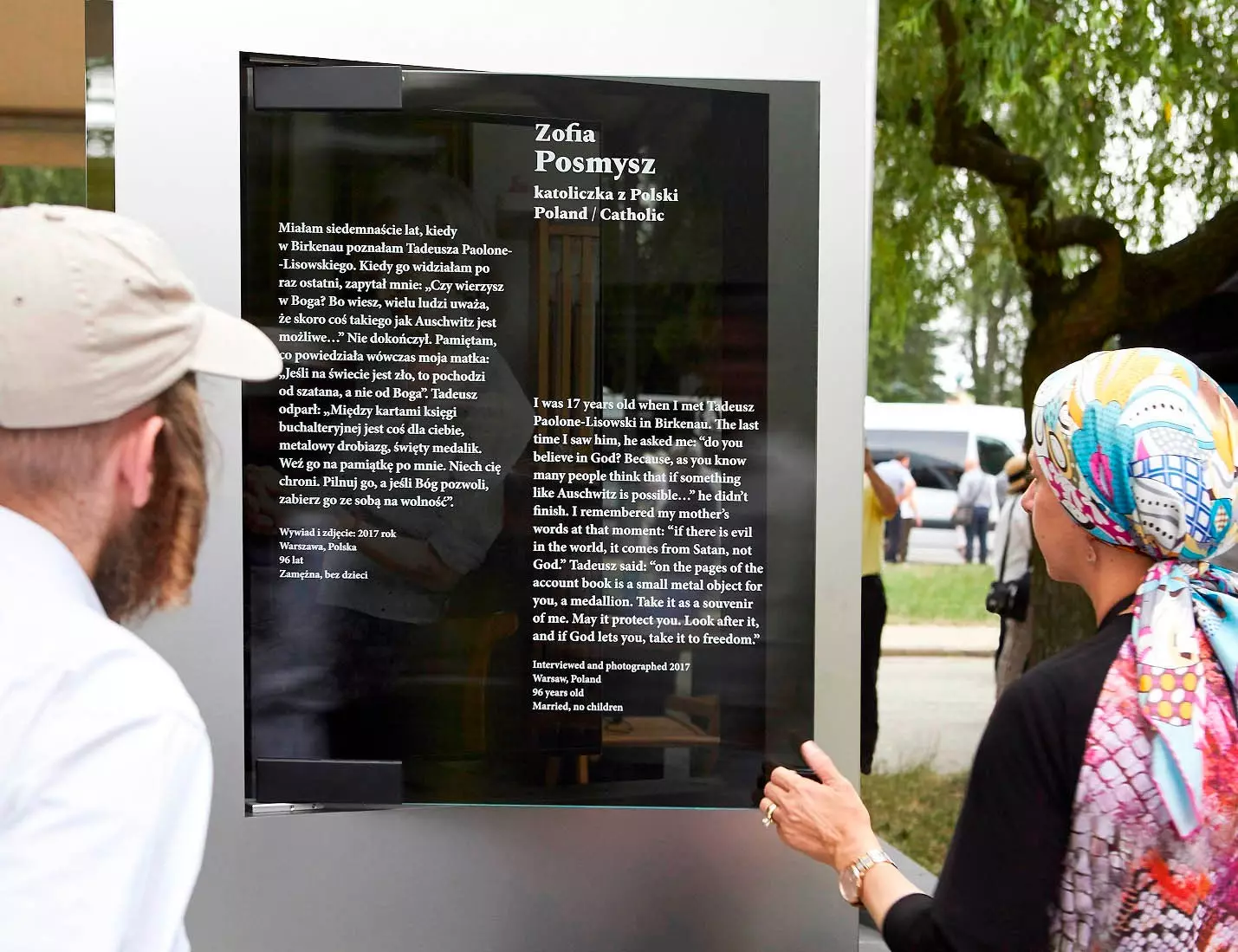 Through the Lens of Faith exhibition at Auschwitz-Birkenau