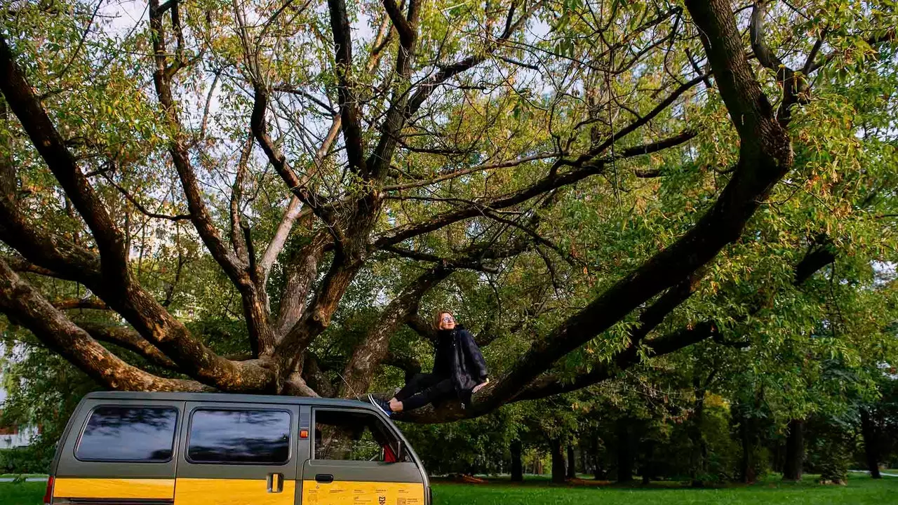 Innbyggere i Warszawa kan bruke denne varebilen gratis for å praktisere 'inemuri'