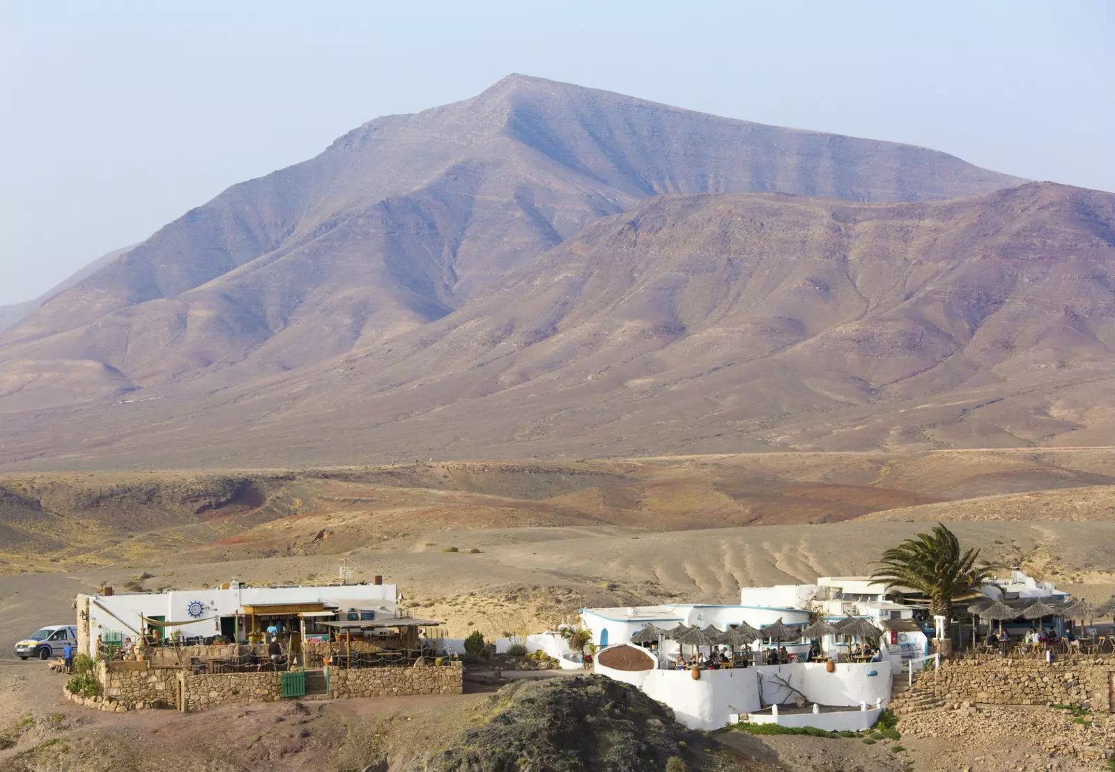 בר החוף של Cala El Papagayo.