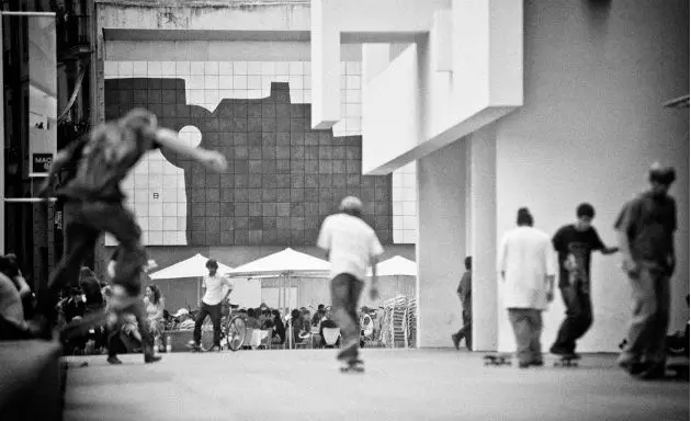 Skate kwenye MACBA 2