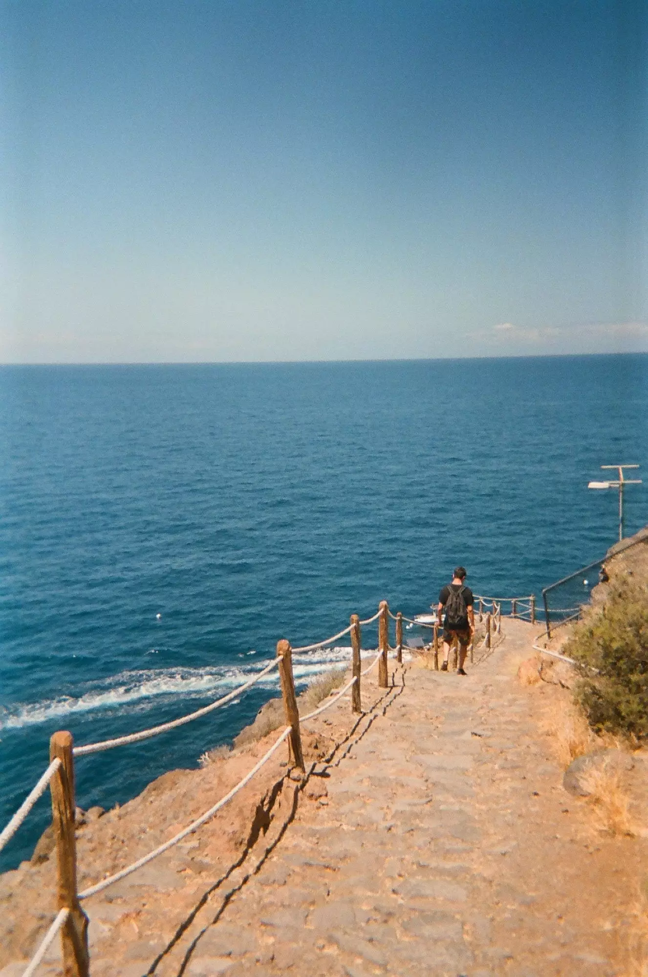 Descent towards Porís de Candelaria