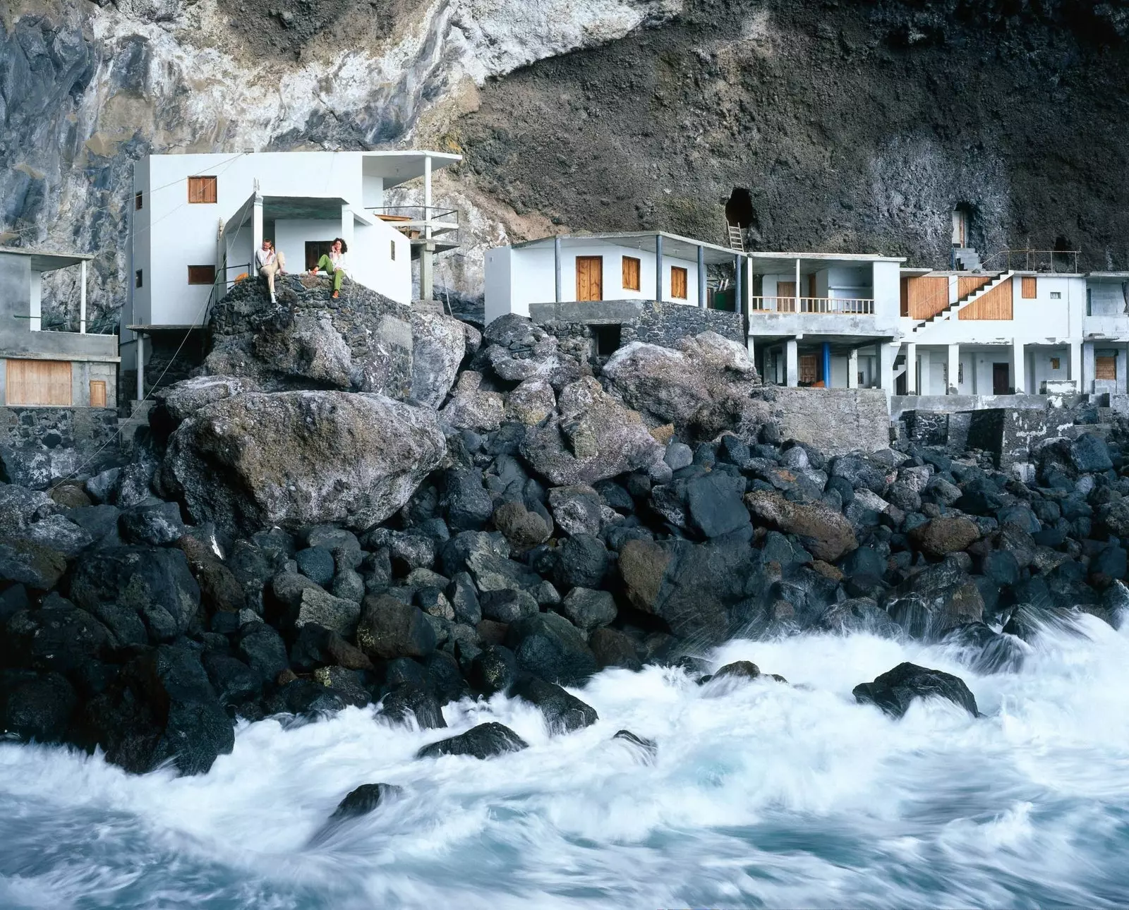 As casas foram erguidas há quase um século