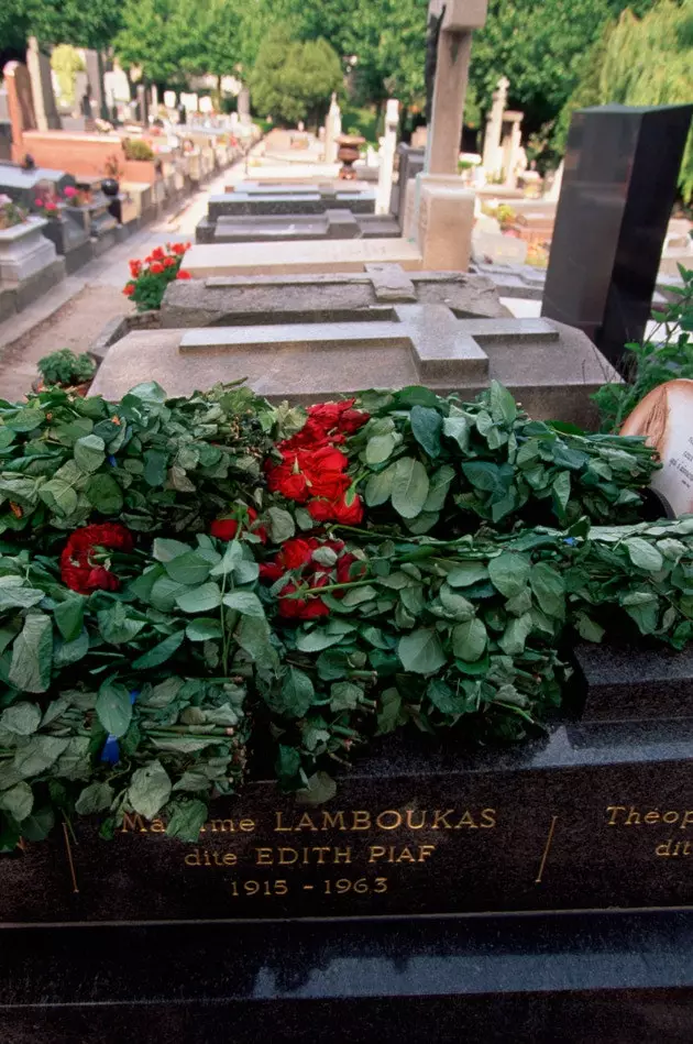 Makam Edith di Pere Lachaise