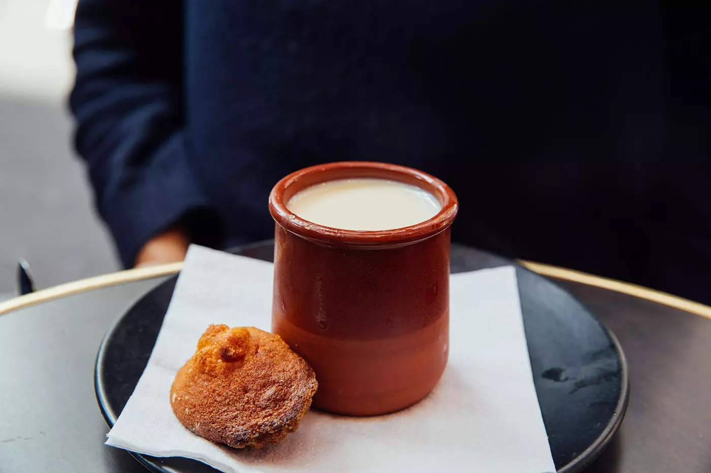 Dessert på Le Comptoir