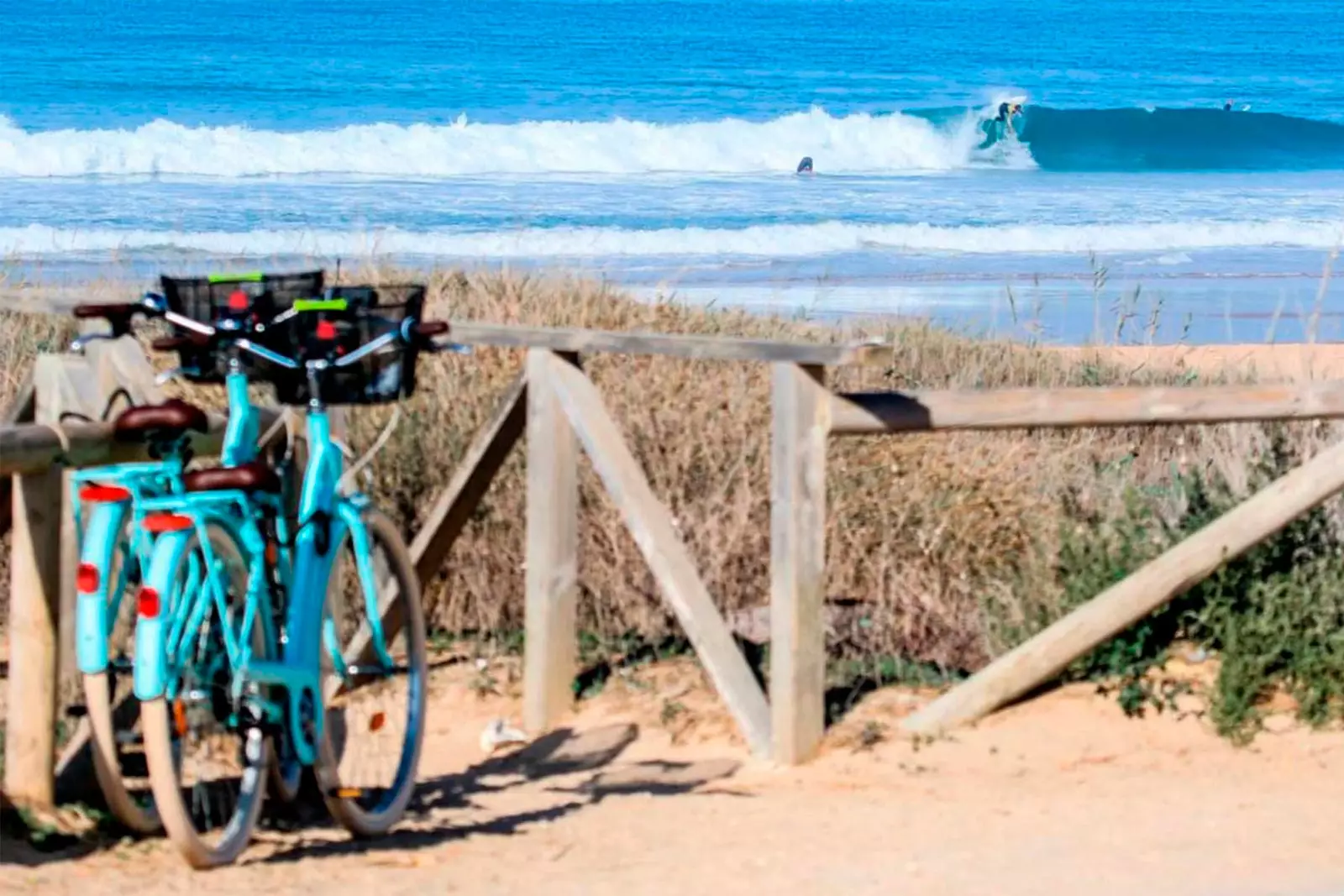 bikes and surfing in el palmar