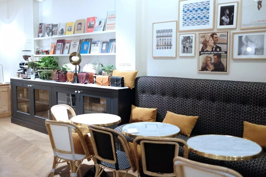 The Sezane bookstore