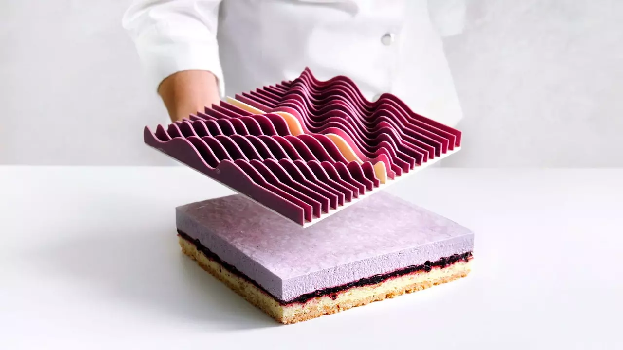 Questo architetto prepara torte geometriche uniche al mondo