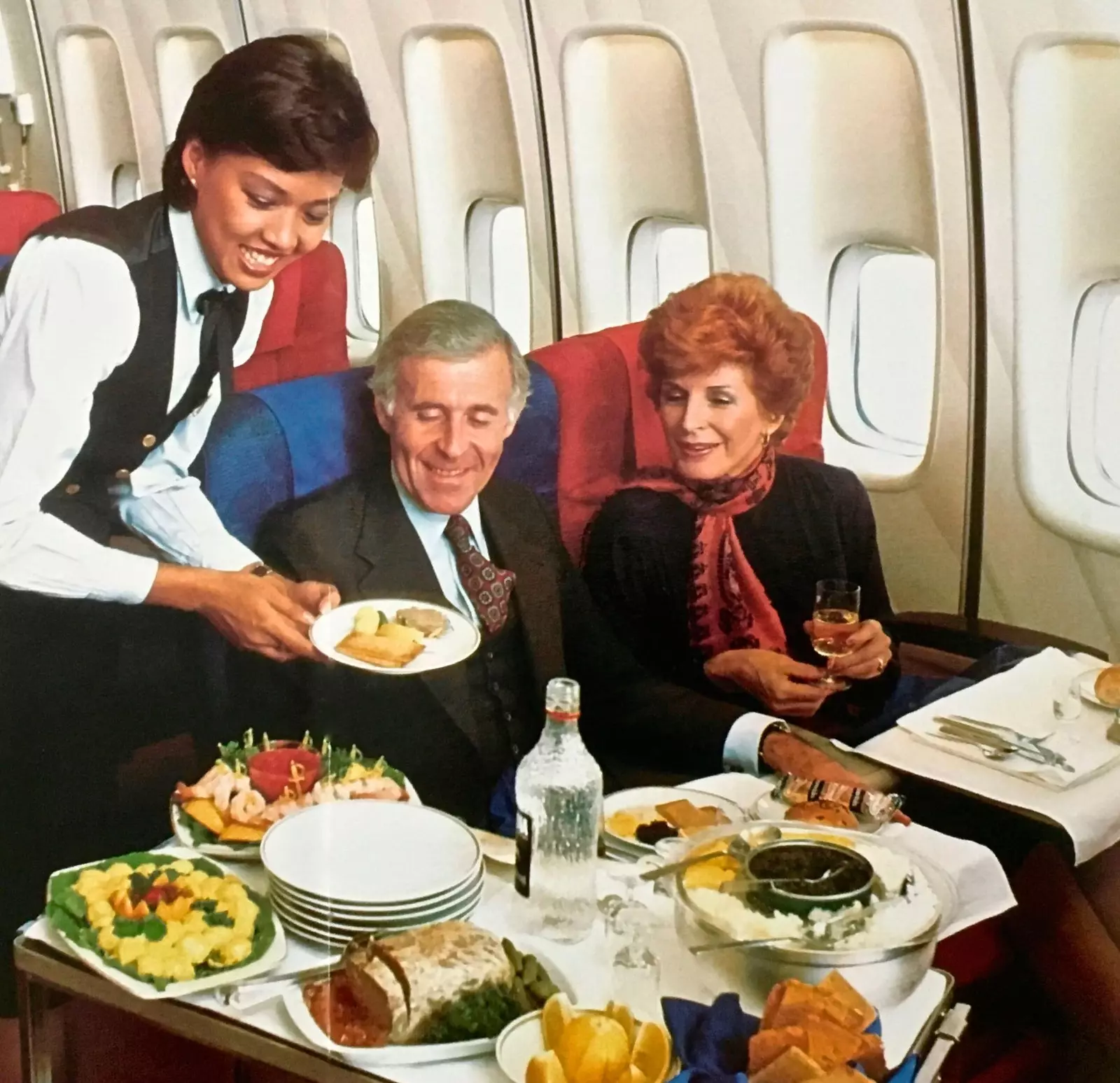 comida de avião