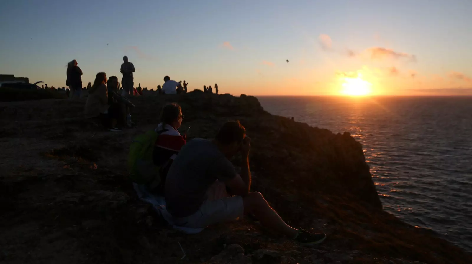 Cabo San Vicente ee vun de beschte Sonnenuntergang op de Planéit