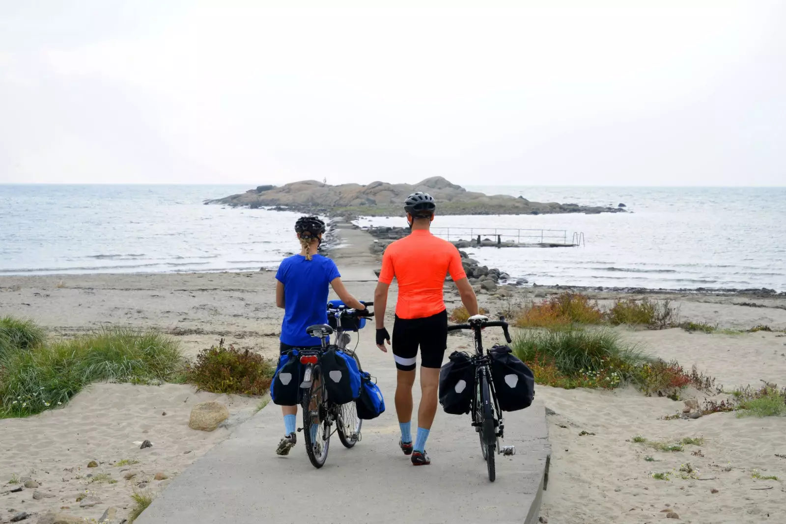 Un itinéraire à deux roues le long de la côte suédoise.