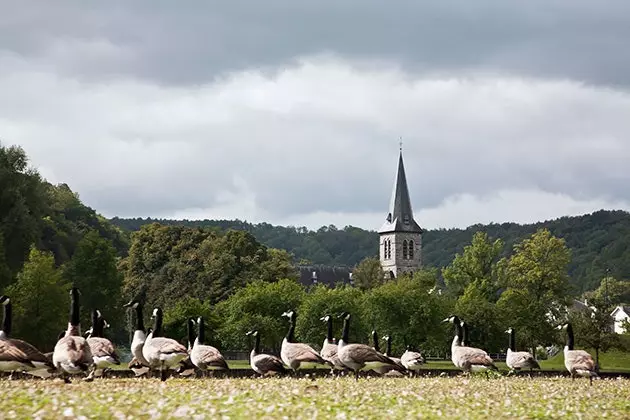 A escuridão da região das Ardenas bem compreendida