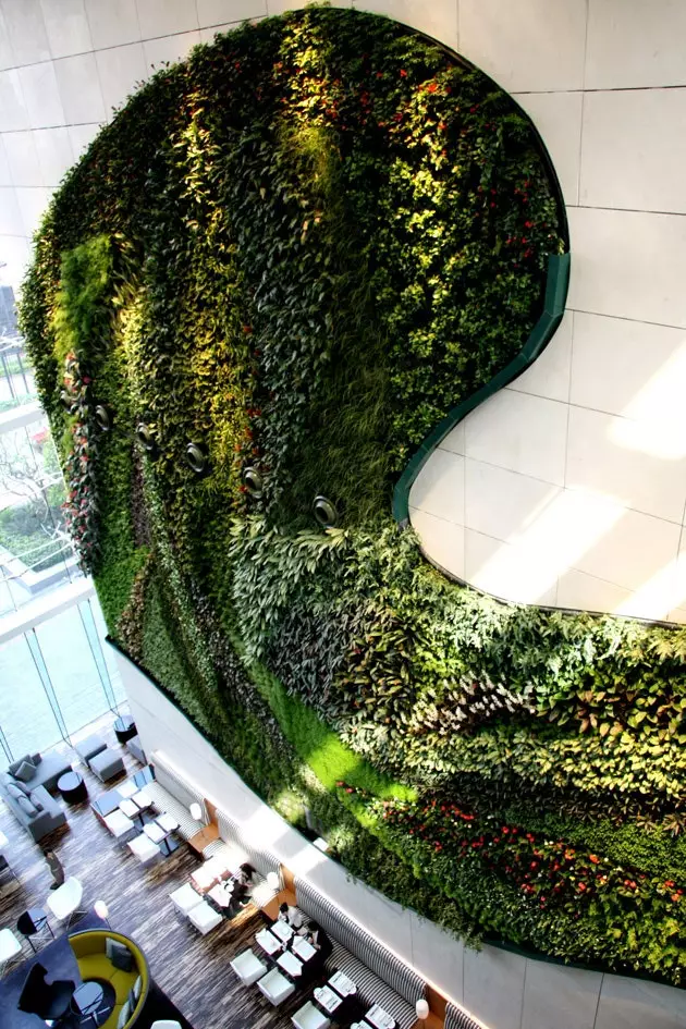 Hotels with vertical gardens