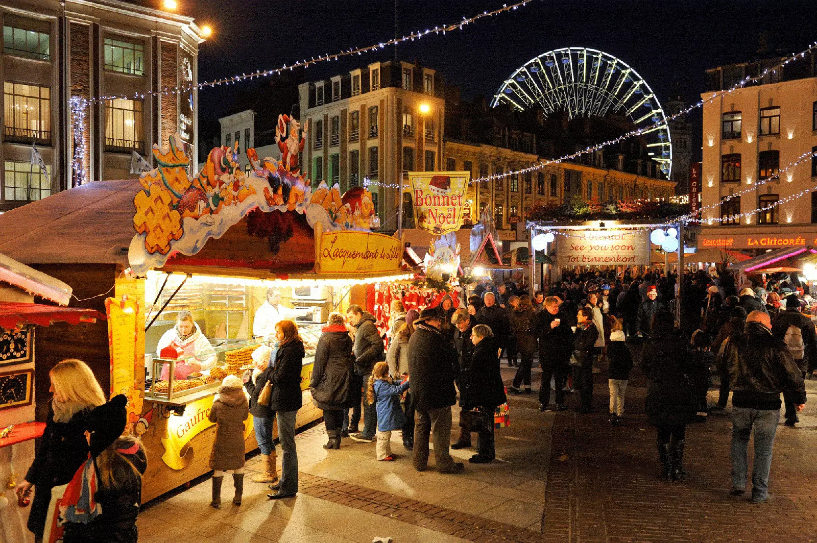 Weihnachtsdorf in Lille