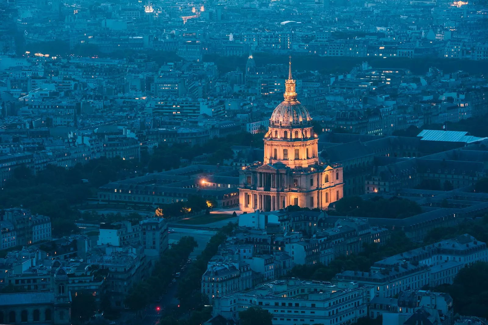 Nætter på Panthon i Paris