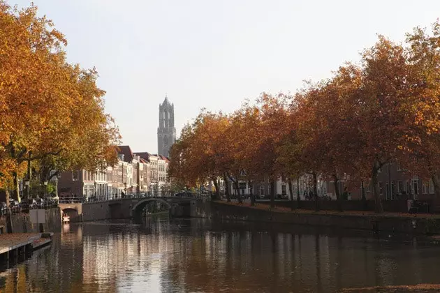 En promenad genom Utrecht utan att lämna den gamla kanalen