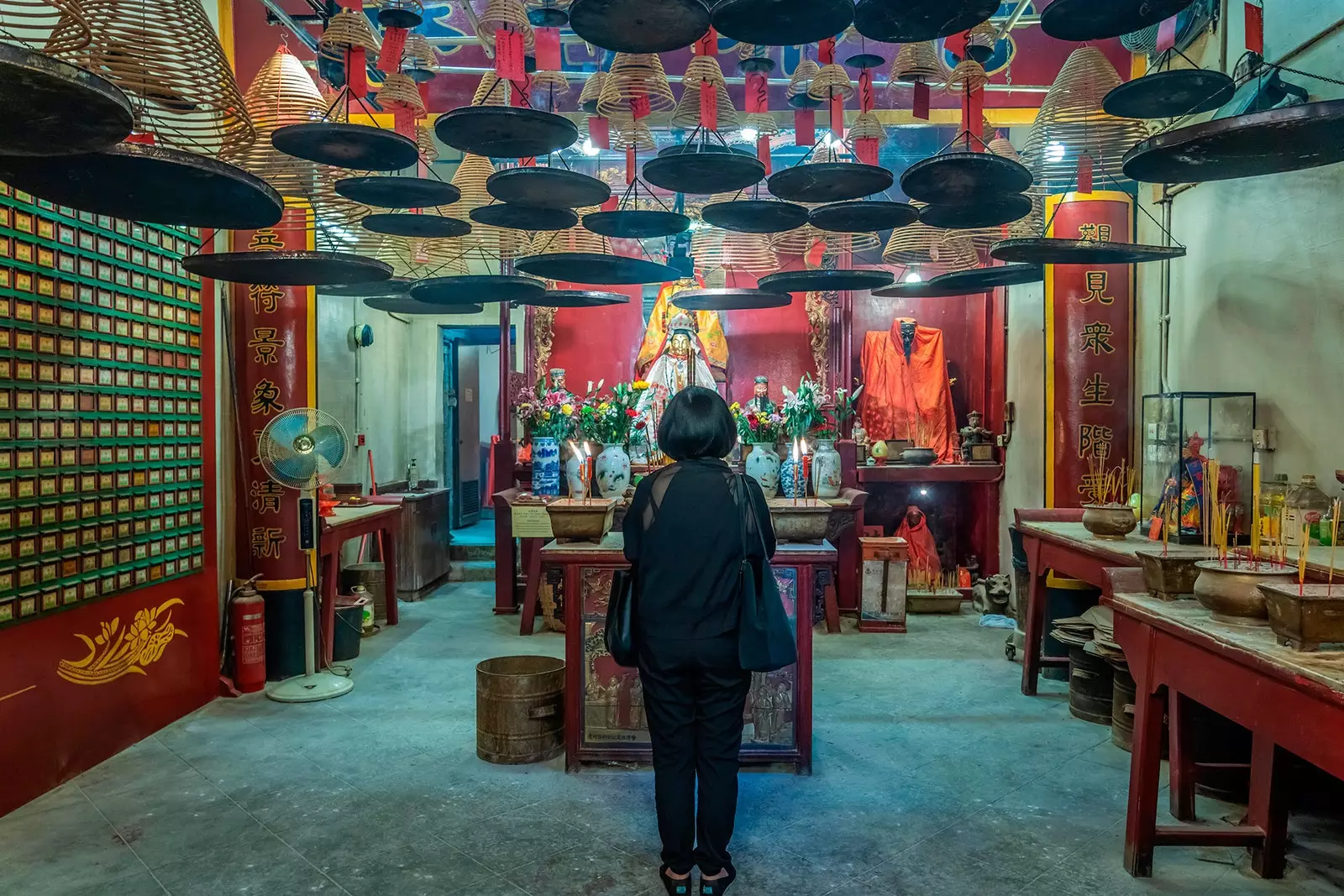 Man Mo-tempel een van de oudste tempels in de stad