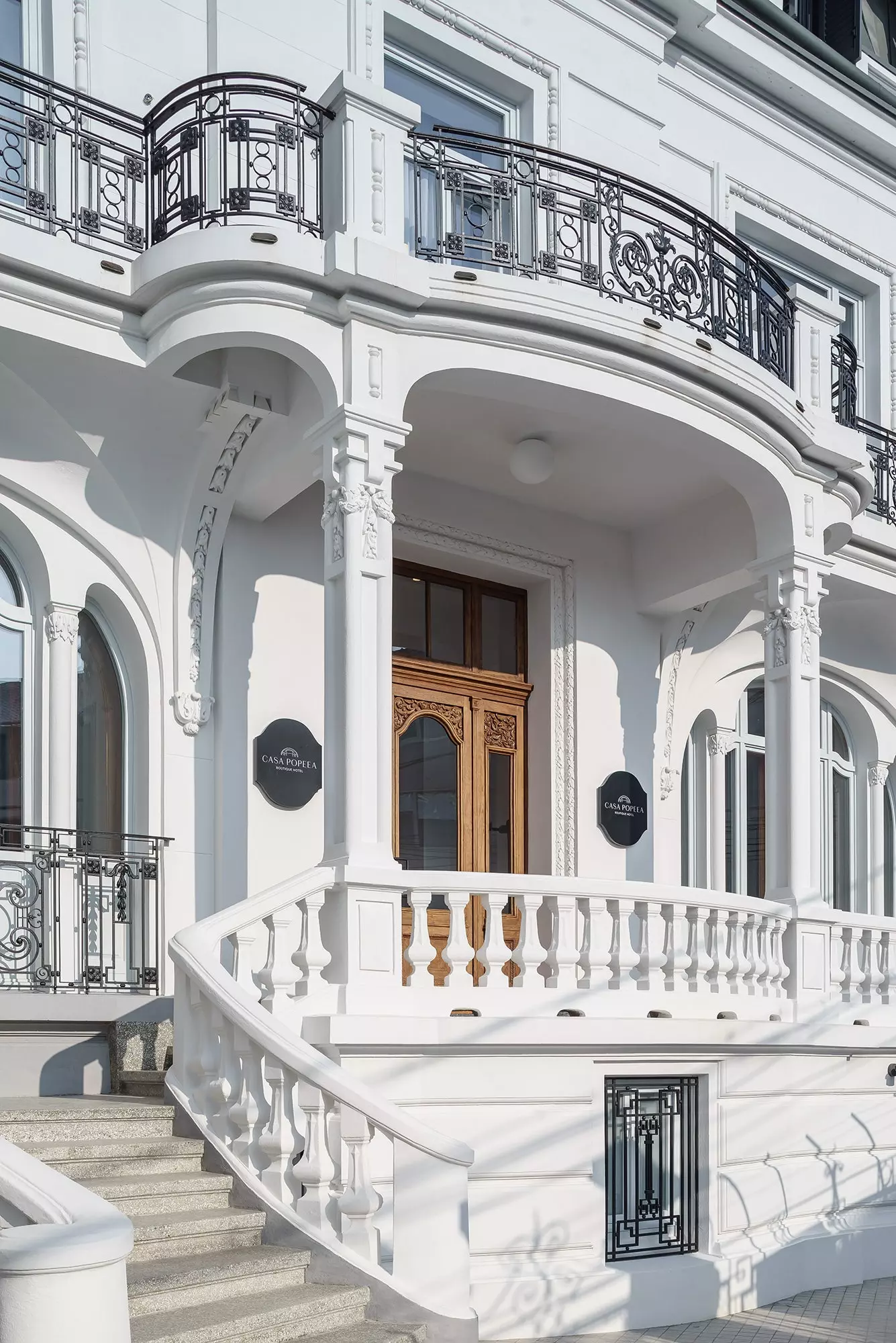 Popeea House Facade Braila Roemenië