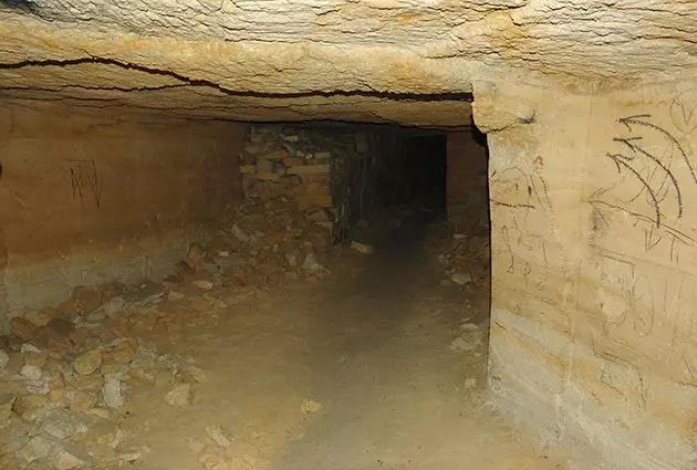 Les catacombes d'Odessa refuge des partisans