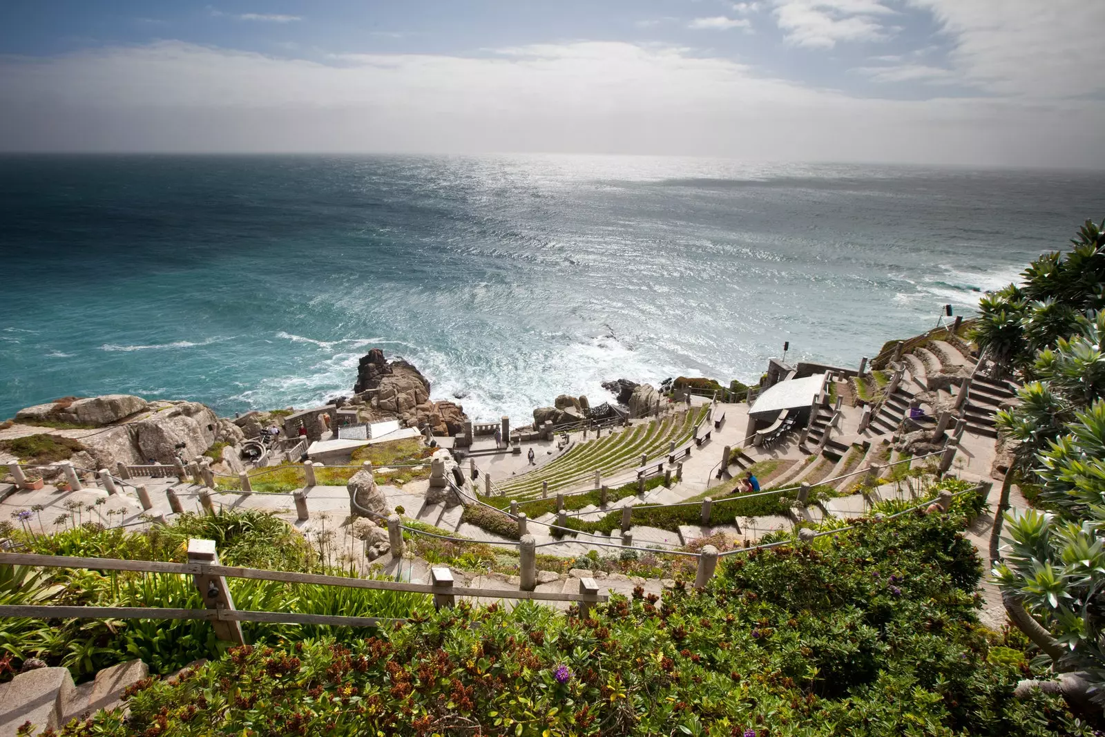 The Minack Theater enjoying Shakespeare on the cliffs