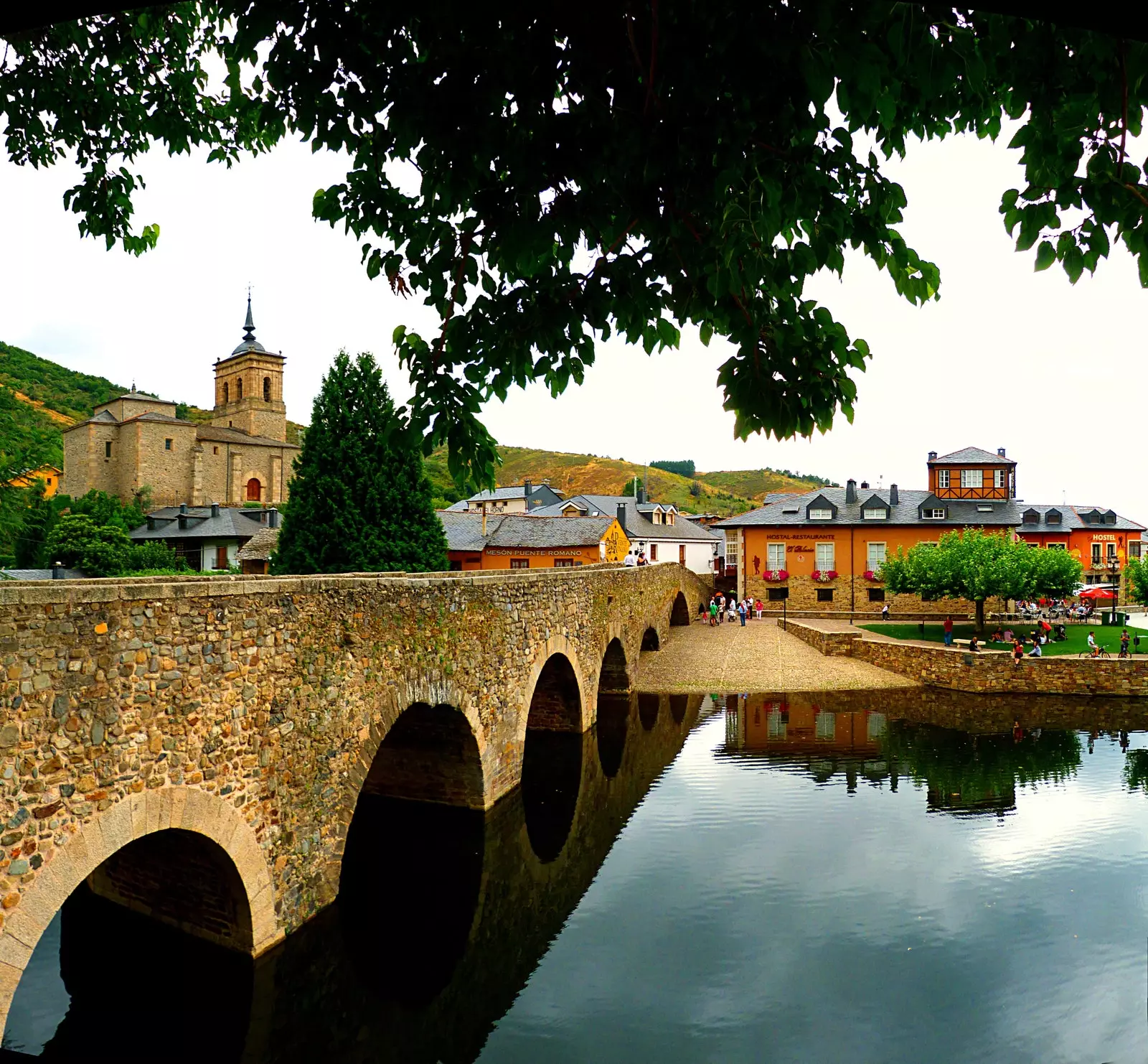 Vue de Molinaseca