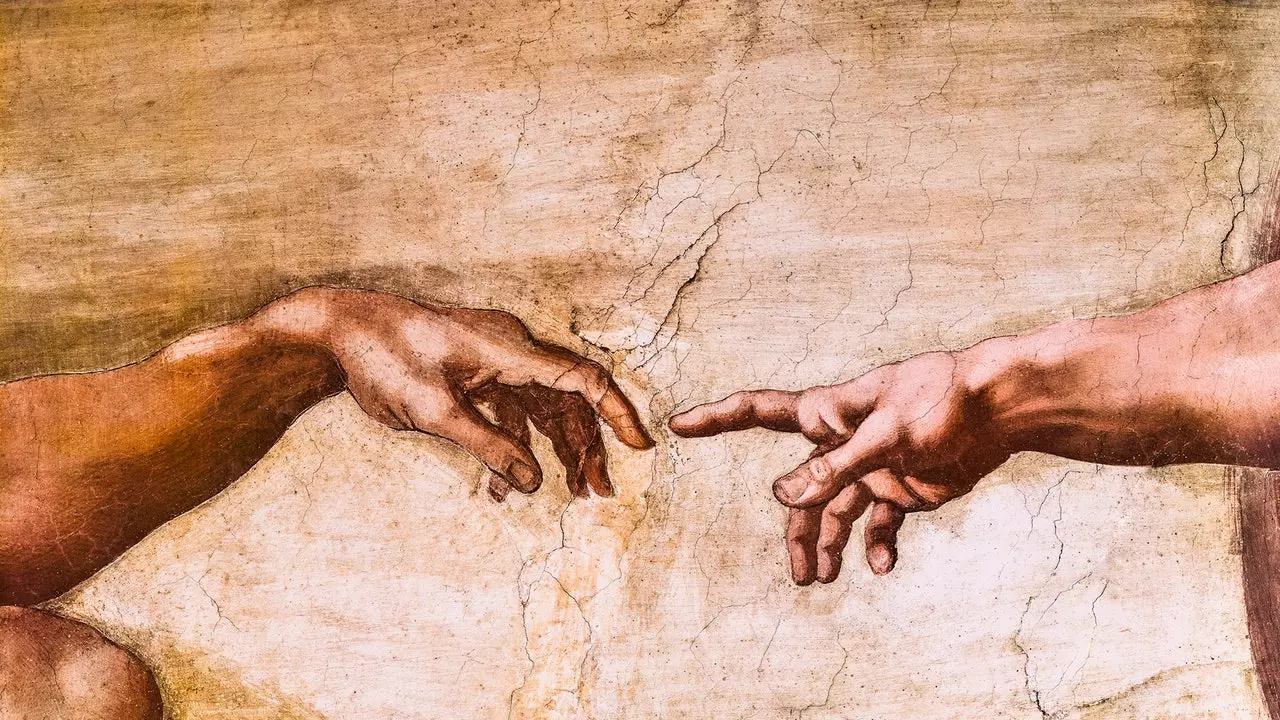 Leonard vs. Michelangelo: geniale ansigter