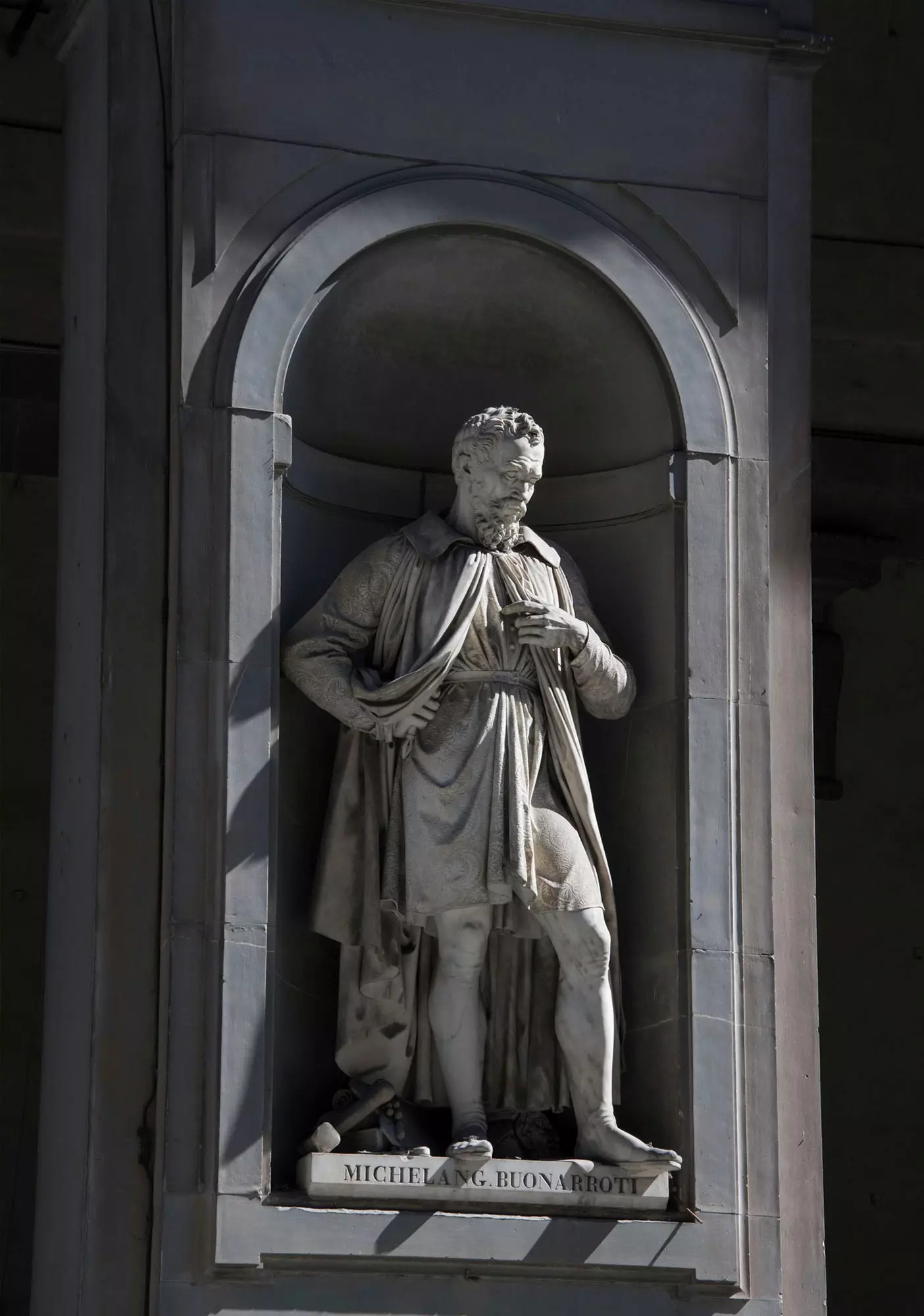 Michelangelos Skulptur in den Uffizien