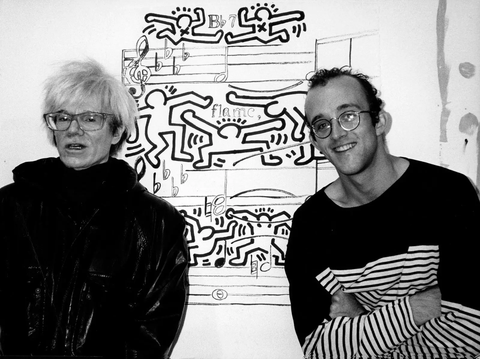 Warhol og Keith Haring