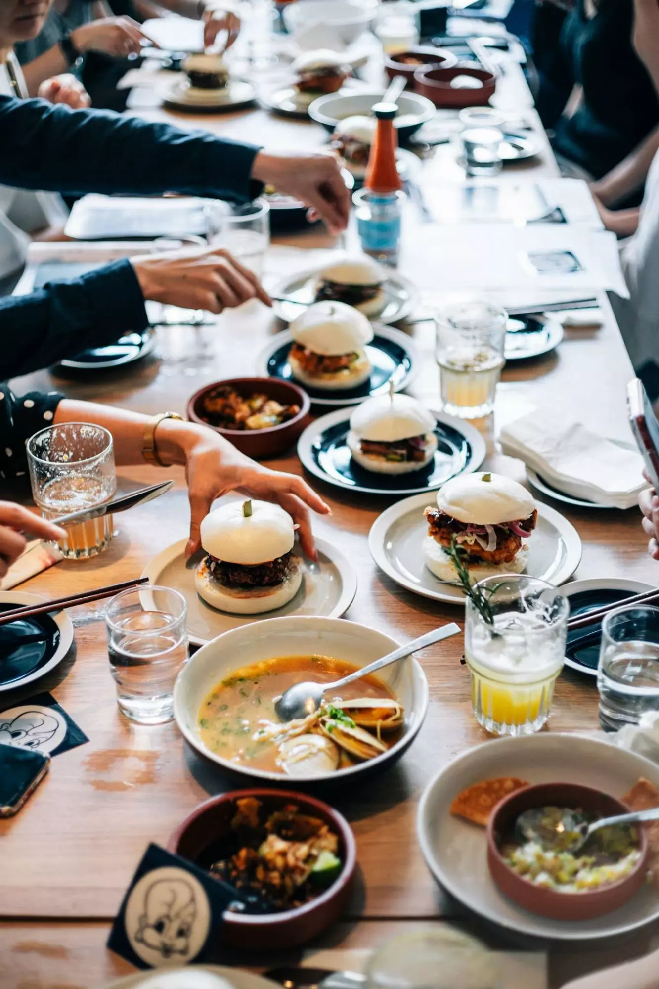 Brunch v Little Bao, kjer strežejo najboljši bao v vsem mestu.