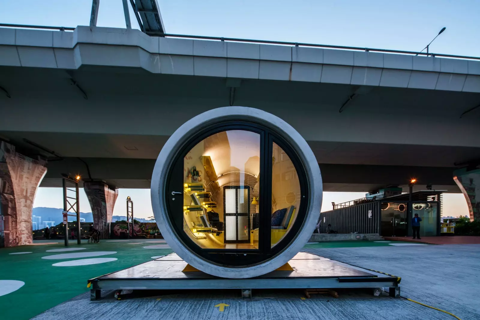 OPod Tube Housing an alternative to homelessness in Hong Kong.