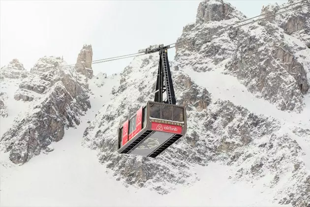 Einhver endurvirkja Telefrico de Saulire í Courchevel sem svítu!