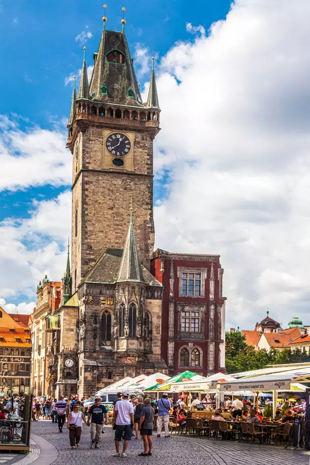 Leven op de terrassen van Praag