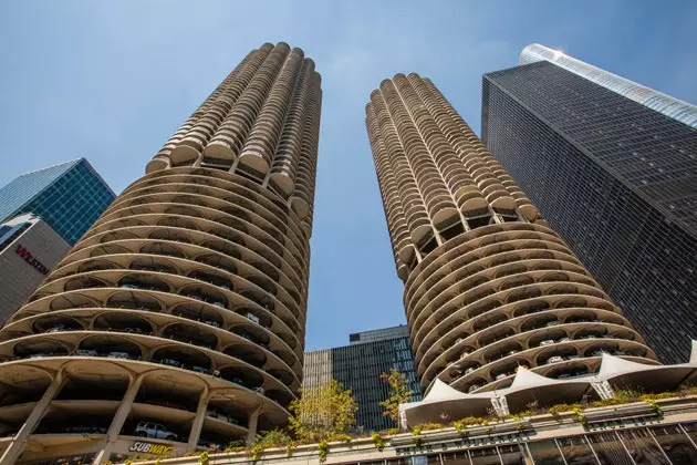 Marina City een stad in een stad