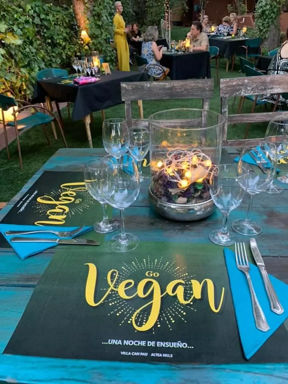 Efemeryczna restauracja Dreamy Vegan Nights Altea Alicante