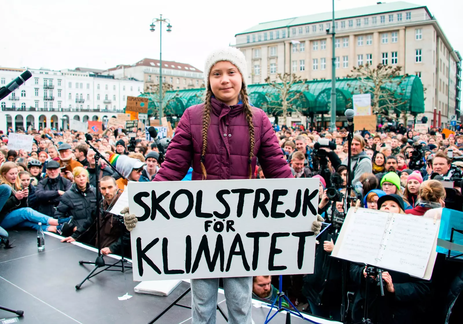 Švedų aktyvistas šiais metais intensyviai kovojo