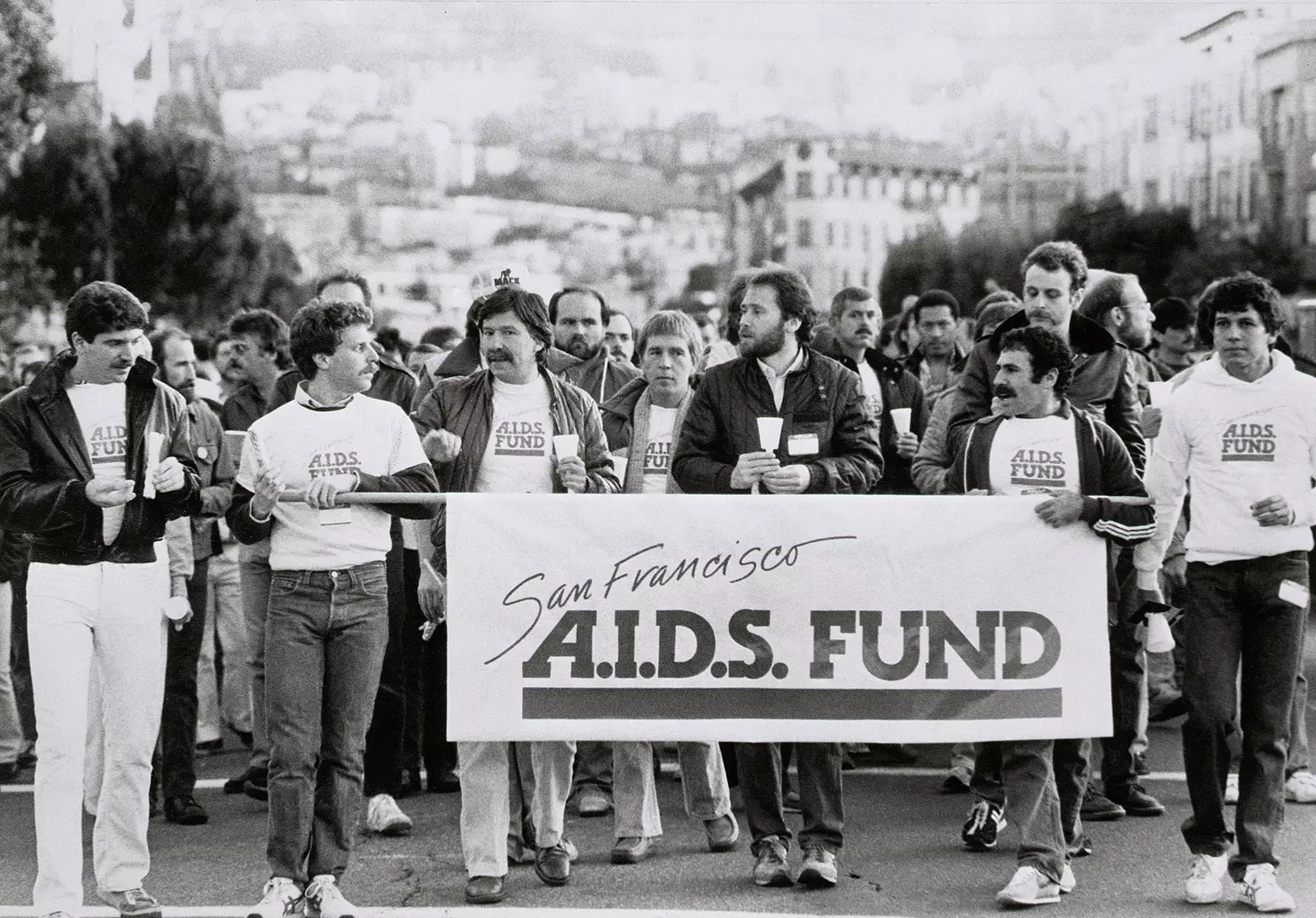 Eng vun den Demonstratiounen zu San Francisco an de 70er