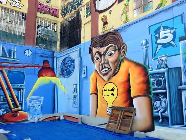 граффити 5pointz нью-йорк