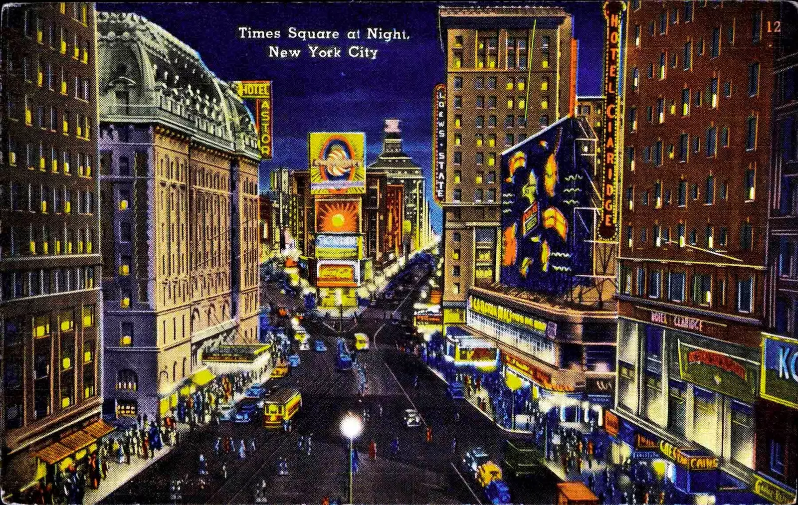 Les années 1920 à Times Square