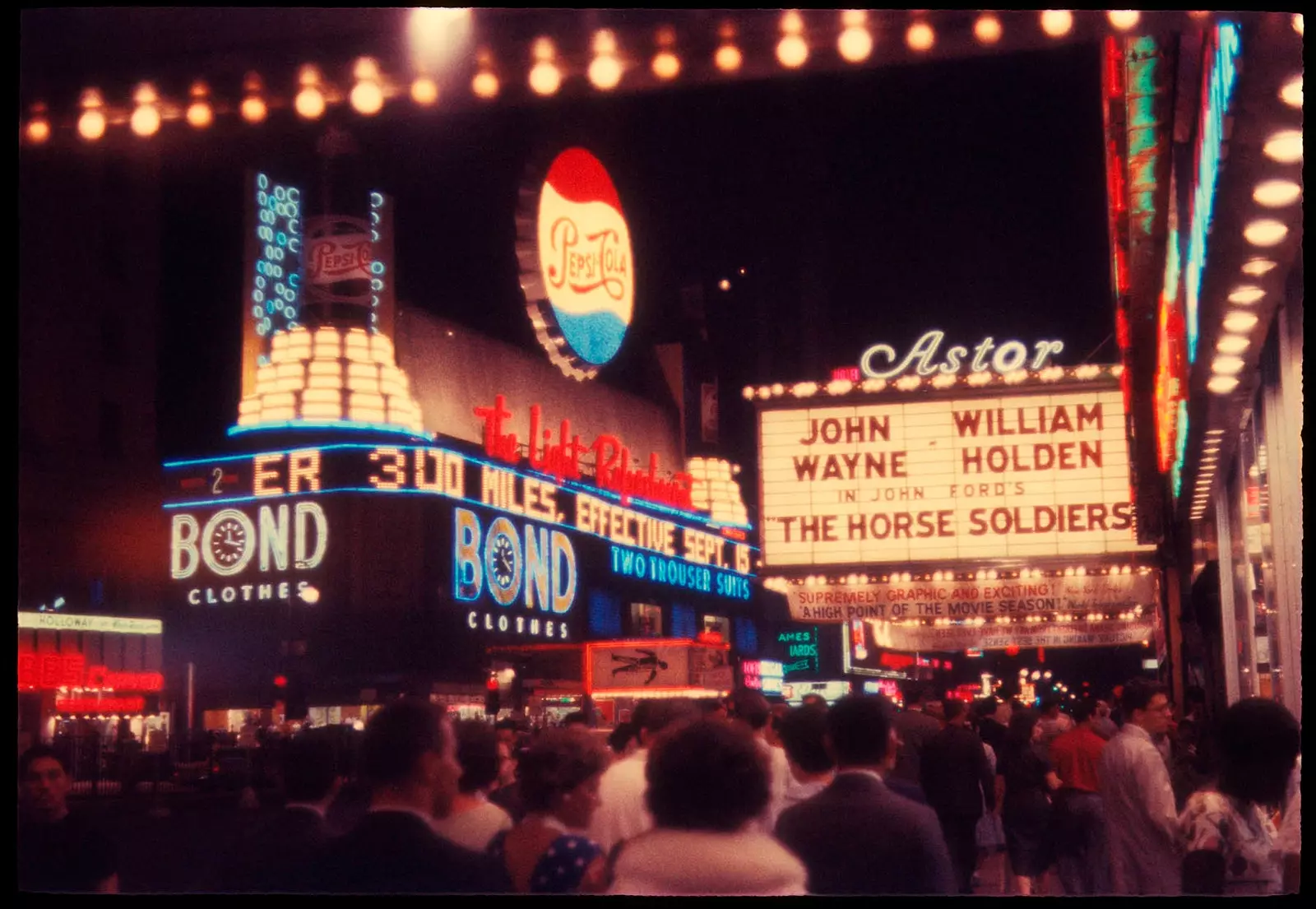 Times Square har alltid vært veldig teatralsk