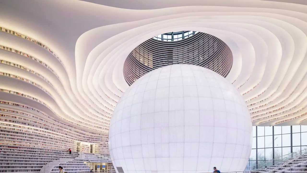 Tianjin Binhai Library, är detta det mest imponerande biblioteket i världen?