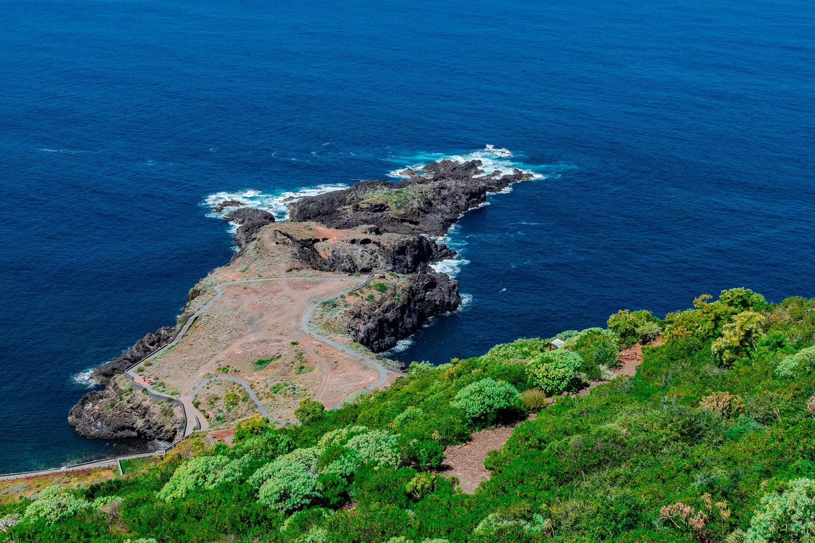 Sentier Las Breñas El Sauzal Tenerife Îles Canaries