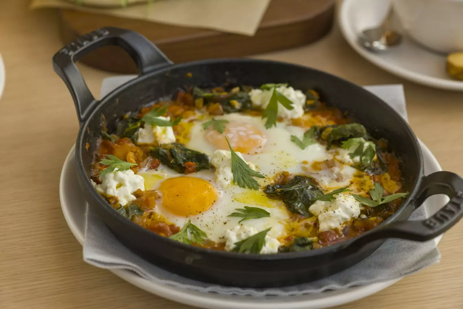 Shakshuka one of its star dishes.