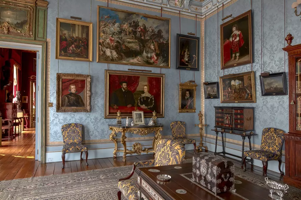 Rubens Fra Angelico Velzquez Brueghel El Greco Zurbarn Murillo nebo Ribera zdobící stěny paláce Liria