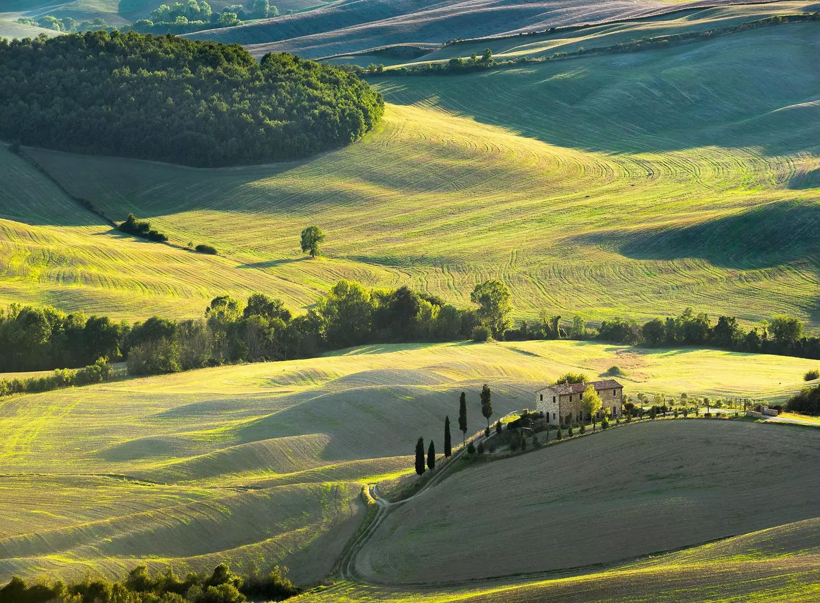 Toscane van bovenaf beschouwen is onbetaalbaar